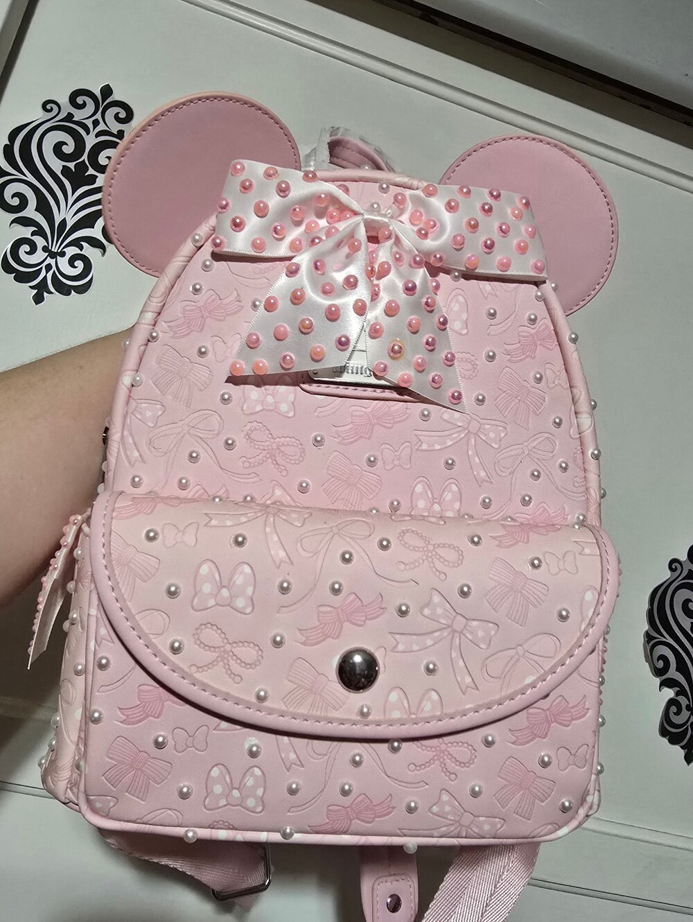 Disney Pearl Custom Loungefly Backpack